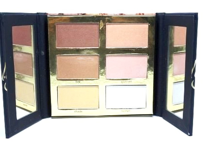 Paleta iluminatoare Pro Glow,KISS BEAUTY-6 nuante - imagine 3