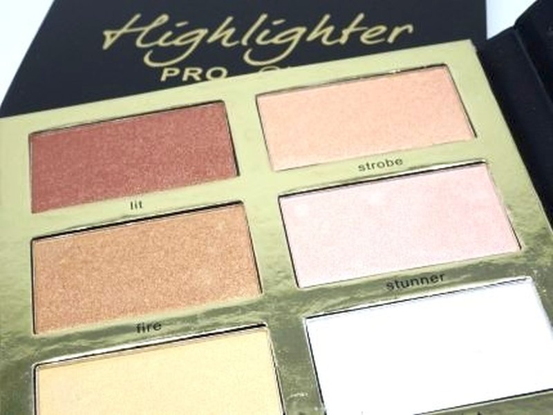 Paleta iluminatoare Pro Glow,KISS BEAUTY-6 nuante - imagine 7