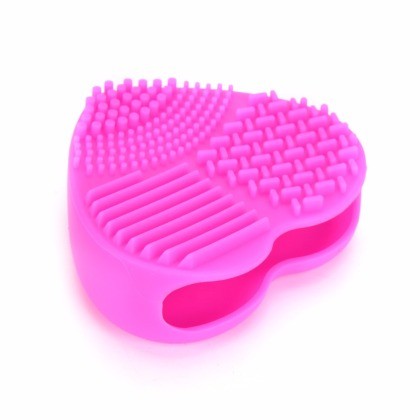 Accesoriu Silicon Curatare Pensule Machiaj -heart - imagine 6
