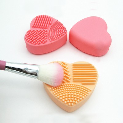 Accesoriu Silicon Curatare Pensule Machiaj -heart - imagine 8