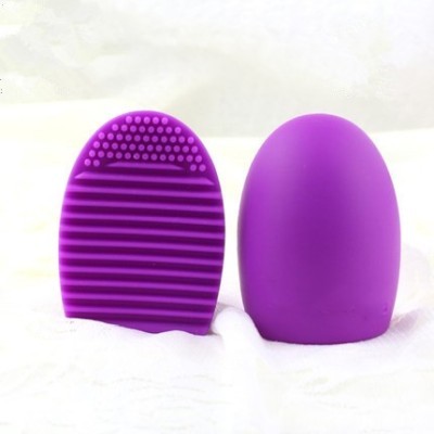 Accesoriu Silicon Curatare Pensule Machiaj -egg - imagine 2
