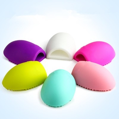 Accesoriu Silicon Curatare Pensule Machiaj -egg - imagine 5