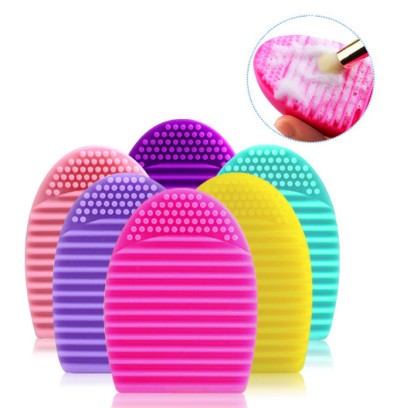 Accesoriu Silicon Curatare Pensule Machiaj -egg