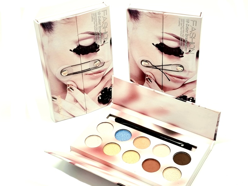 Trusa Profesionala Farduri Fashion,KISS BEAUTY-10 culori