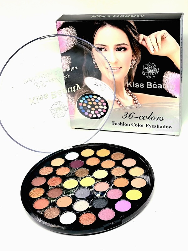 Paleta Farduri,Circle,KISS BEAUTY-36 culori