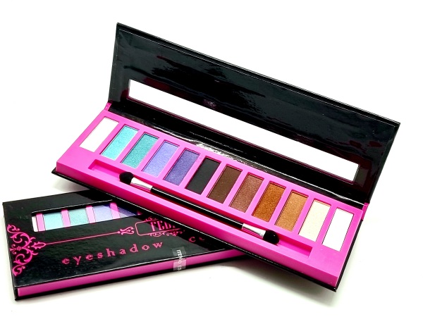 Trusa Profesionala Farduri,Pink,FEBBLE-12 culori