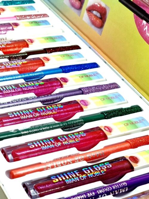 Set Rujuri Multifunctional ,IMAN OF NOBLE-Fluorescence Color Pen & Plump Lip Gloss - imagine 3
