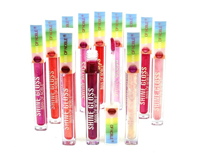 Set Rujuri Multifunctional ,IMAN OF NOBLE-Fluorescence Color Pen & Plump Lip Gloss - imagine 5
