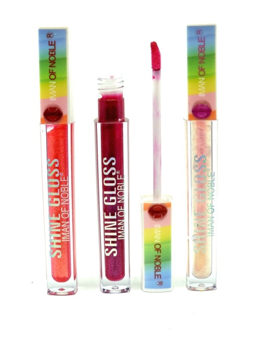 Set Rujuri Multifunctional ,IMAN OF NOBLE-Fluorescence Color Pen & Plump Lip Gloss - imagine 4