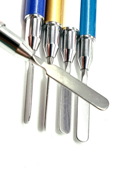 Pensula ptr.PolyGel cu Spatula - imagine 7