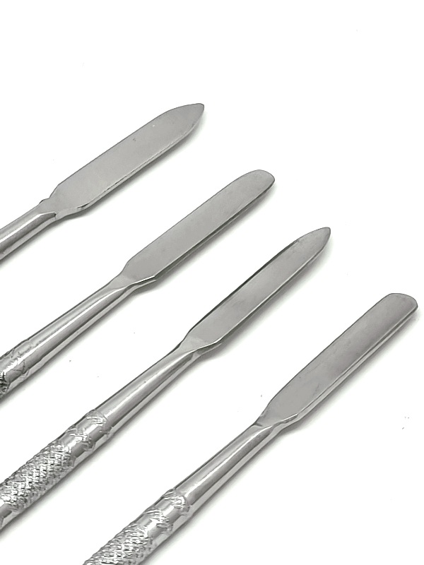 Spatula din Inox ptr.Indepartarea Cuticulelor - imagine 3