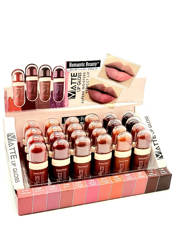 Ruj Lichid Mat, Rezistent la Transfer,ROMANTIC BEAUTY-Matte - imagine 4