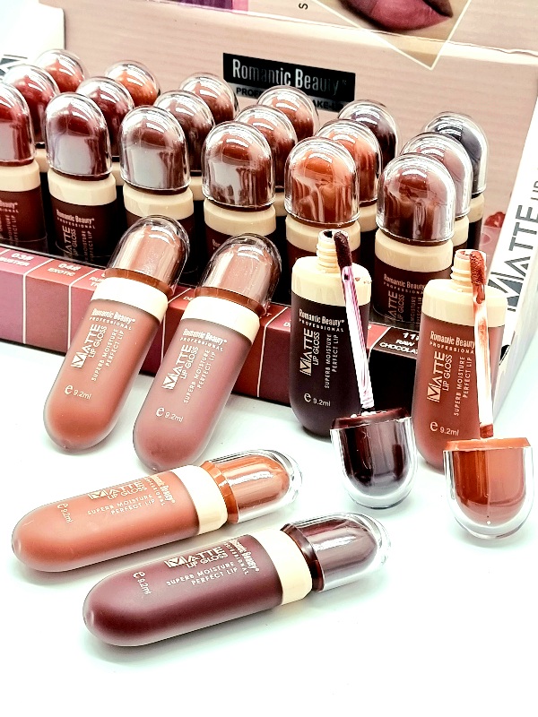 Ruj Lichid Mat, Rezistent la Transfer,ROMANTIC BEAUTY-Matte