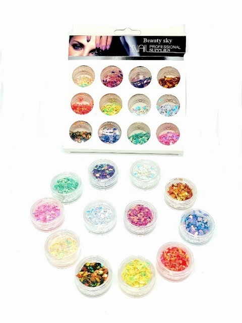 Ornamente Unghii, Lacrimi Multicolore - imagine 4