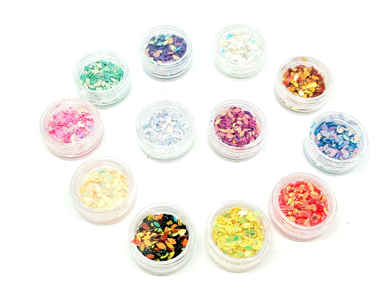 Paiete Unghii ,Discuri Multicolore Confetti