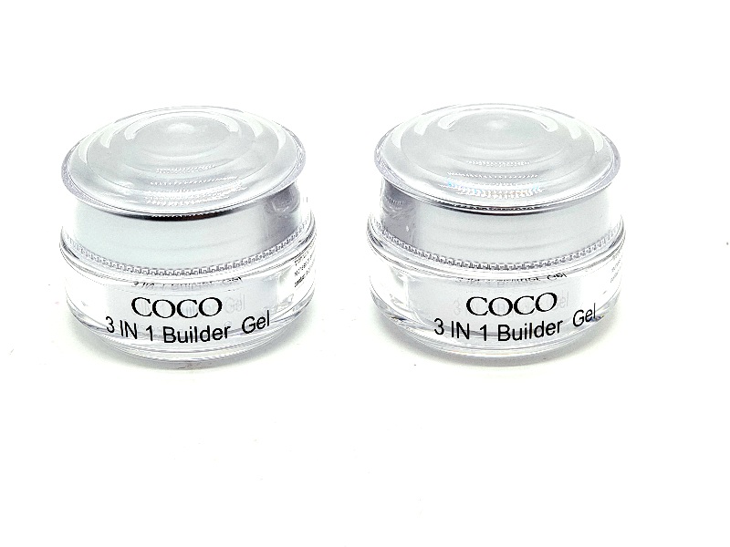 Gel Unghii, UV, COCO, 3 in 1-transparent(clear) - imagine 2