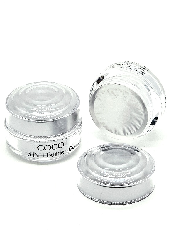 Gel Unghii, UV, COCO, 3 in 1-transparent(clear) - imagine 3