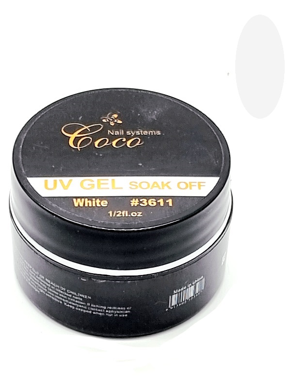 Gel Constructie Unghii,Nail Systems,COCO-alb(white)