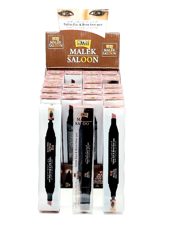 Tus ptr.Ochi si Sprancene 2in1, MALEK SALOON TATOO-maro - imagine 7