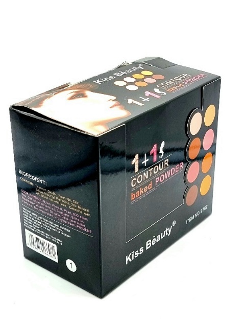 Paleta Corectoare,Iluminatoare si Pudra Bronzanta ,KISS BEAUTY -6 nuante - imagine 7