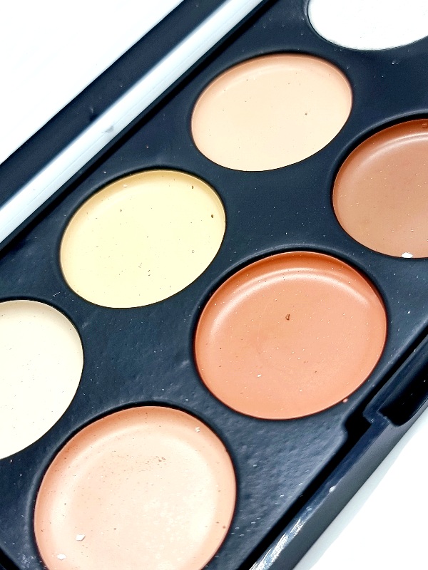 Paleta Corectoare,Iluminatoare si Pudra Bronzanta ,KISS BEAUTY -6 nuante - imagine 6
