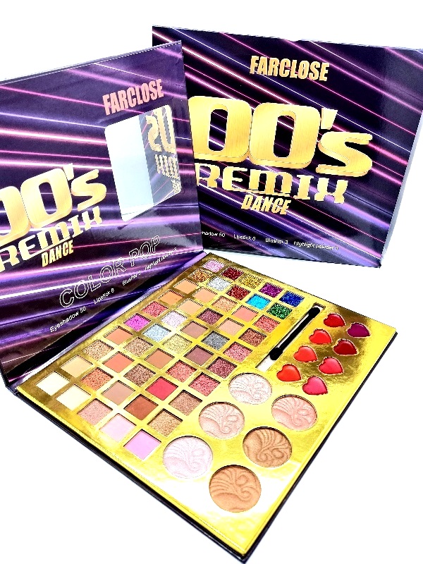 Trusa Profesionala Multifunctionala,Remix Dance 00"S,FARCLOSE-64 culori