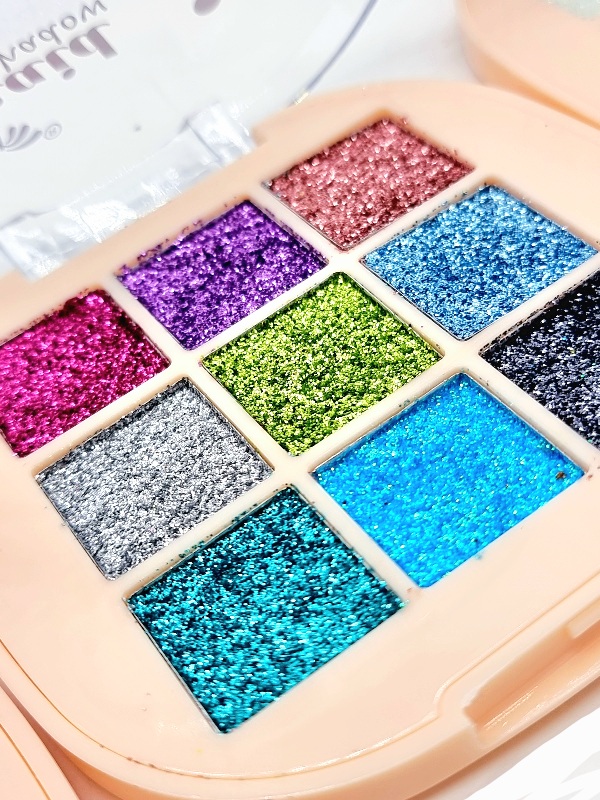 Farduri Pleoape Sclipici,Mermaid,GULFLOWER-9 culori glitter - imagine 6