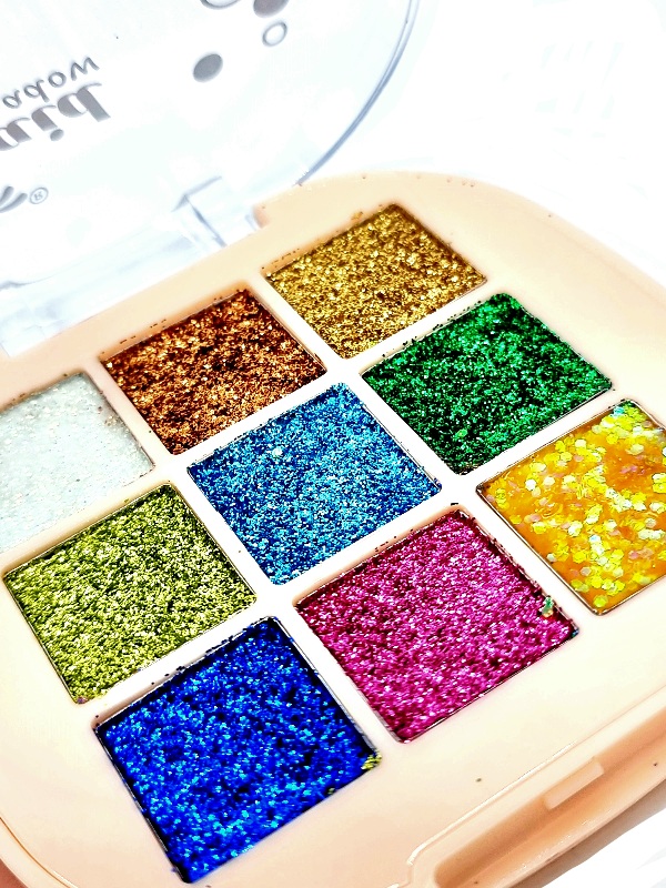 Farduri Pleoape Sclipici,Mermaid,GULFLOWER-9 culori glitter - imagine 7