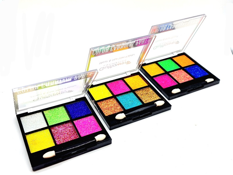 Farduri Pleoape Sclipici,GULFLOWER-6 culori glitter - imagine 3