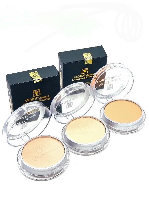 Pudra compact,NEW VIOLET-3 nuante - imagine 3
