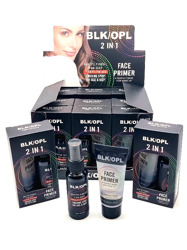 Set Primer Machiaj si Spray Fixare,BLK/OPL