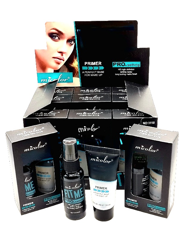 Set Primer Machiaj si Spray Fixare,MICOLOR