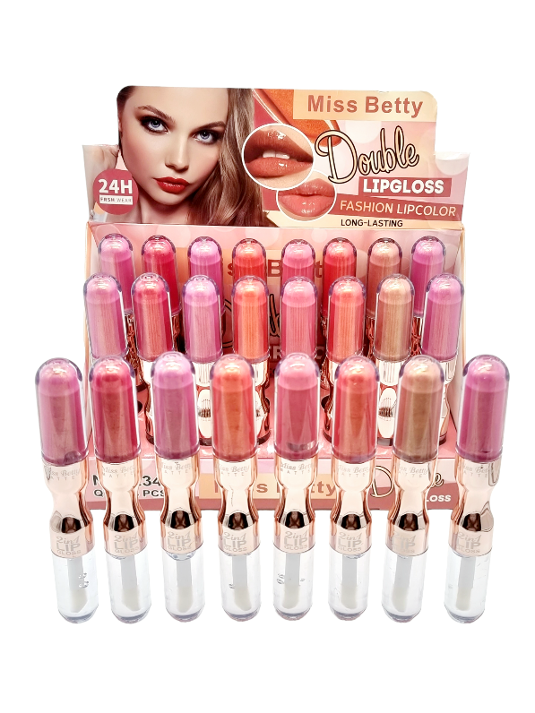Ruj Lichid si Luciu de Buze,2in1,MISS BETTY-magic COD 2341 - imagine 7