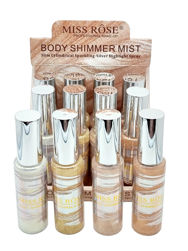 Iluminator Lichid Face & Body,MISS ROSE -4 nuante - imagine 4