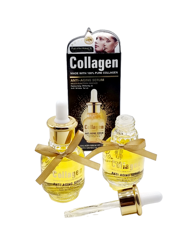 Ser Antirid cu Proteine de Matase,Collagen 100% Pure - imagine 7