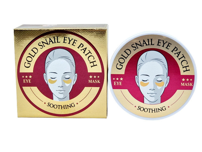 Set 60 Plasturi ptr Ochi ,Gold Snail Eye Patch - imagine 2