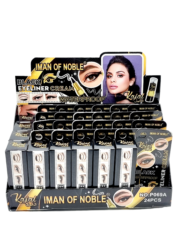Creion Kajal,Pure Black,IMAN OF NOBLE - imagine 3