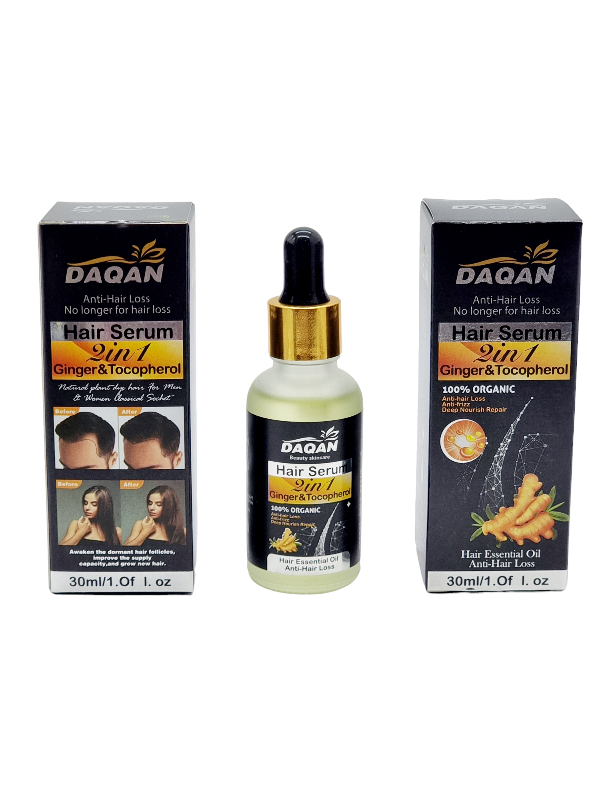 Ser Impotriva Căderii Intensive a Părului cu Ginger si Tocopherol - imagine 4