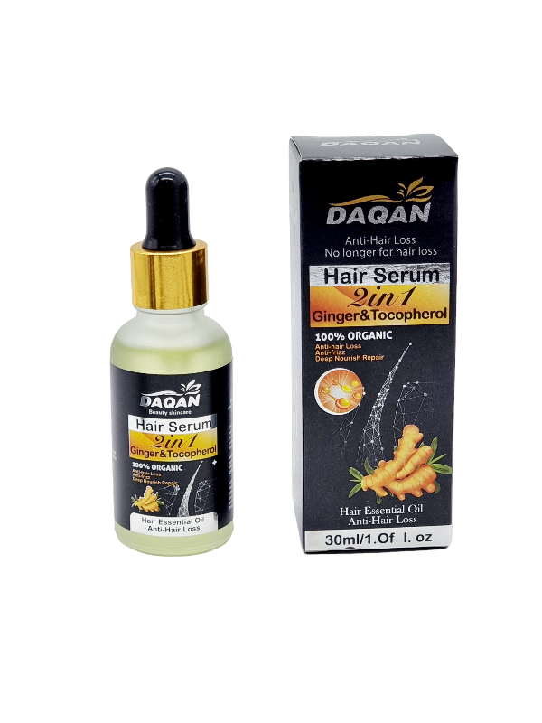 Ser Impotriva Căderii Intensive a Părului cu Ginger si Tocopherol