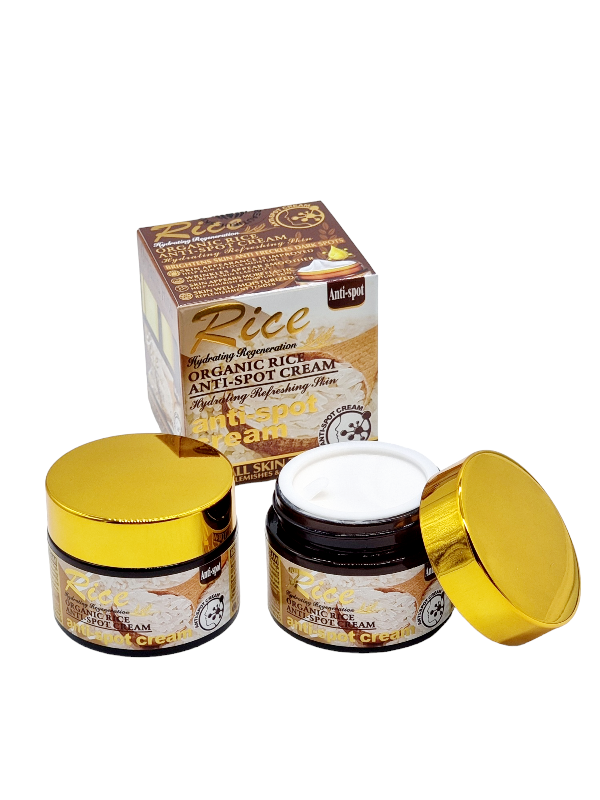 Crema Hidratanta Anti-Spot,Organic Rice-toate tipurile de ten