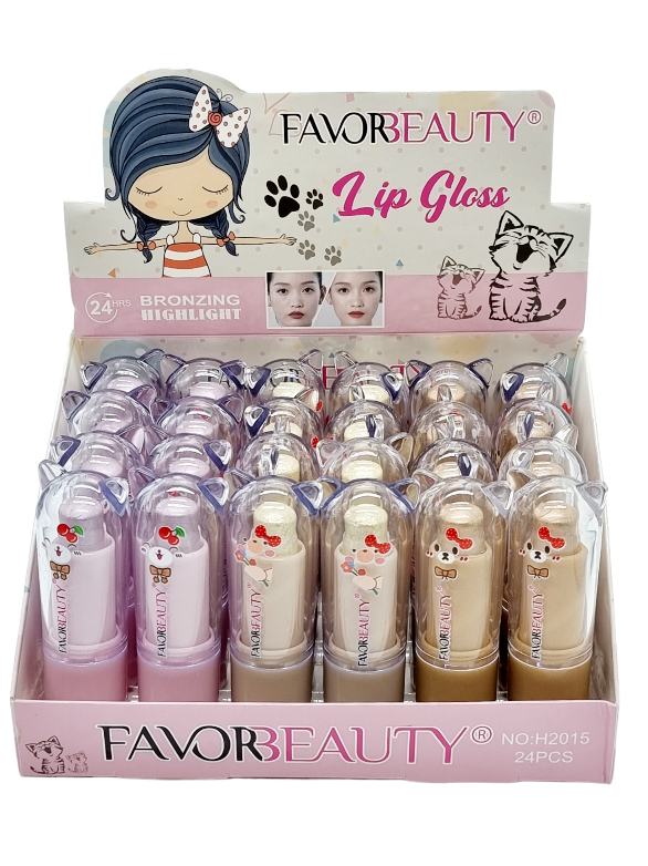 Iluminator Fata si Corp Stick,FAVOR BEAUTY-3 nuante - imagine 3