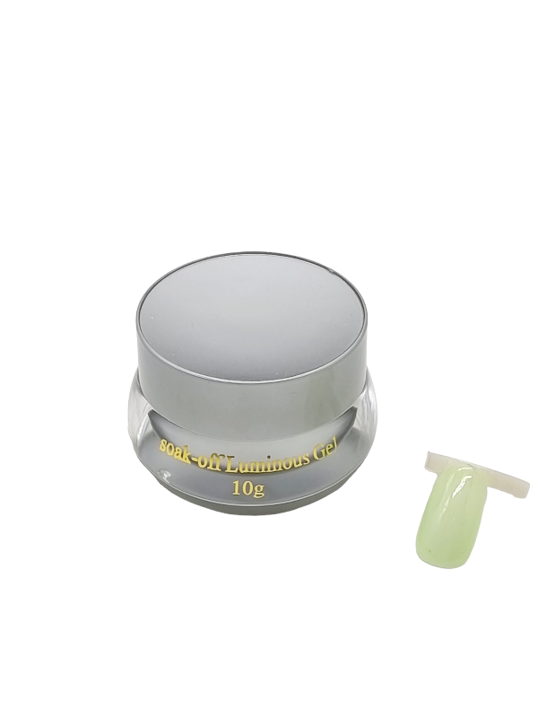 Gel de Constructie,Soak-off Luminous-green fosforescent - imagine 2