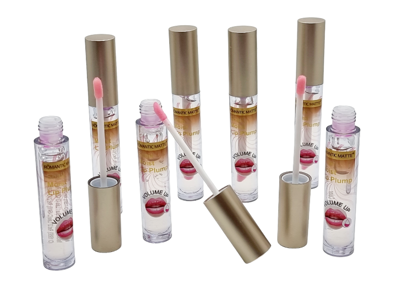 Luciu ptr. Buze cu Extract de Mucina de Melc,ROMANTIC- efect de marire a buzelor instant COD RY-1329 - imagine 3