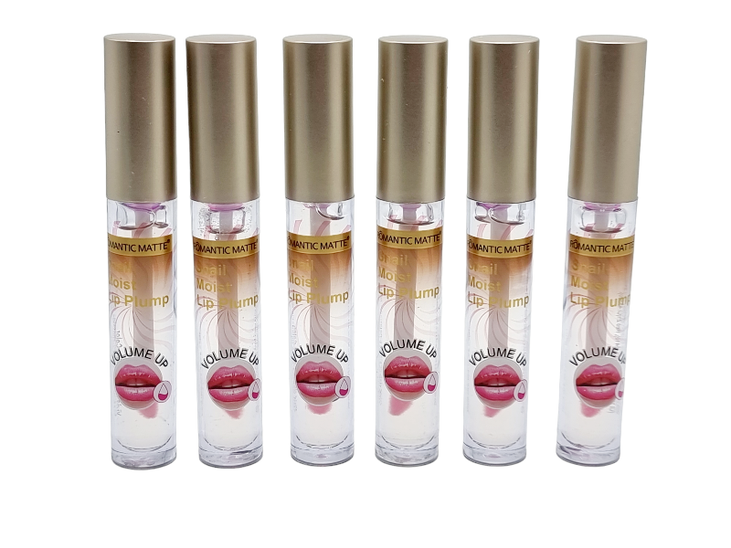 Luciu ptr. Buze cu Extract de Mucina de Melc,ROMANTIC- efect de marire a buzelor instant COD RY-1329 - imagine 2