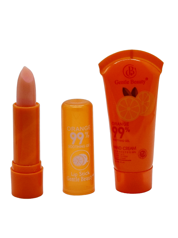 Crema de Maini si Balsam de Buze,GENTLE BEAUTY-orange 99% - imagine 7