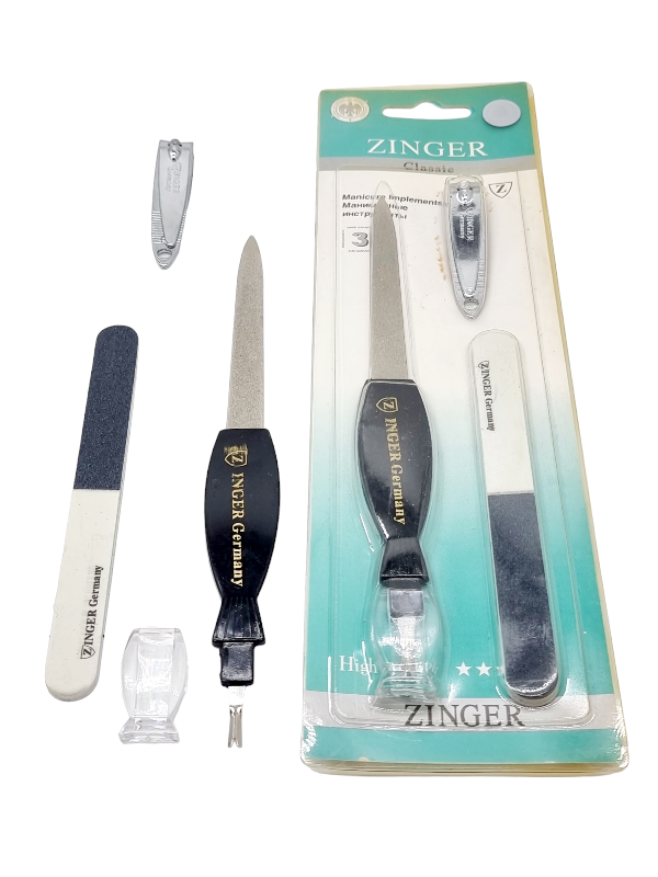 Trusa Manichiura 3 Piese,RX-pila,unghiera,cutitas cuticule - imagine 2