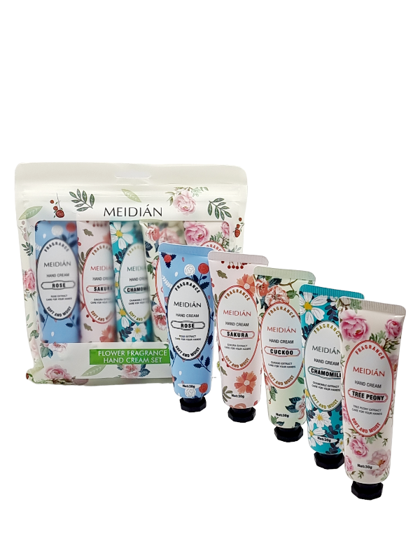 Crema de Mâini cu Parfum Floral,MEIDIAN-5 bucati/set