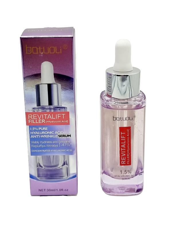 Ser Concentrat Revitalizant cu Acid Hialuronic Anti-Wrinkle COD BA7351 - imagine 2