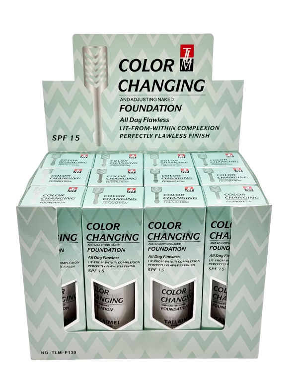 Fond de Ten,Waterproof Color Changing,TLM -SPF 15 Green - imagine 3