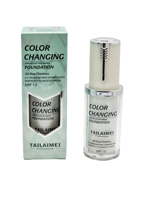 Fond de Ten,Waterproof Color Changing,TLM -SPF 15 Green